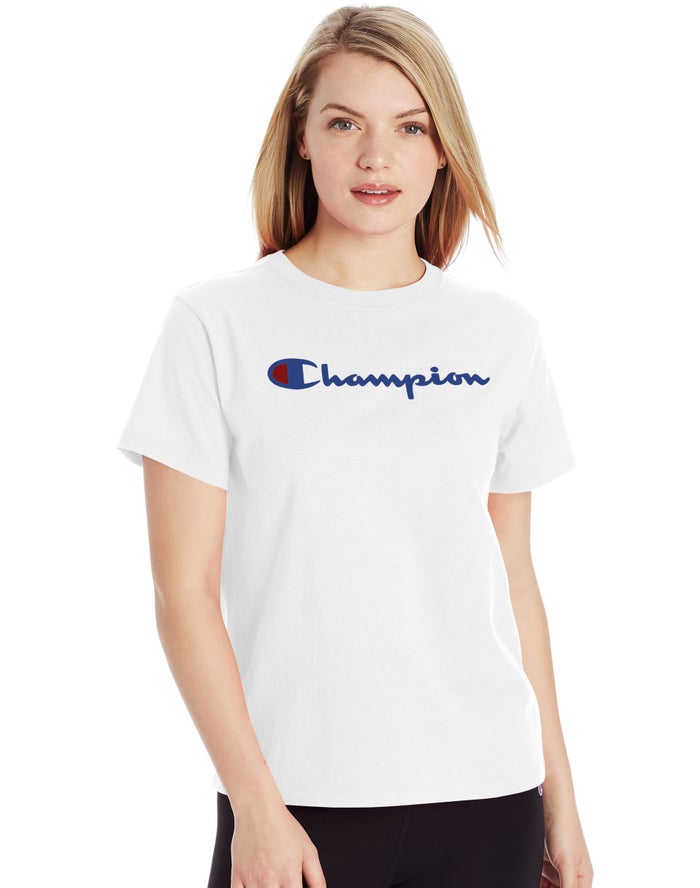 Camiseta Champion Mujer - Classic ( Blancas ) 4235817-OS